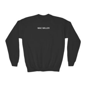 Youth Mac Miller Swimming Pixels Crewneck Sweatshirt