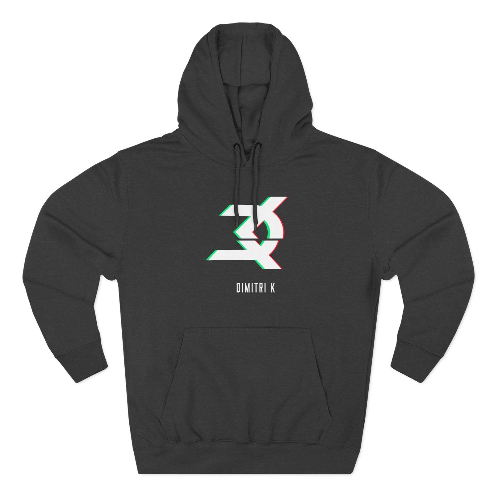 Dimitri K Three-Panel Fleece Hoodie