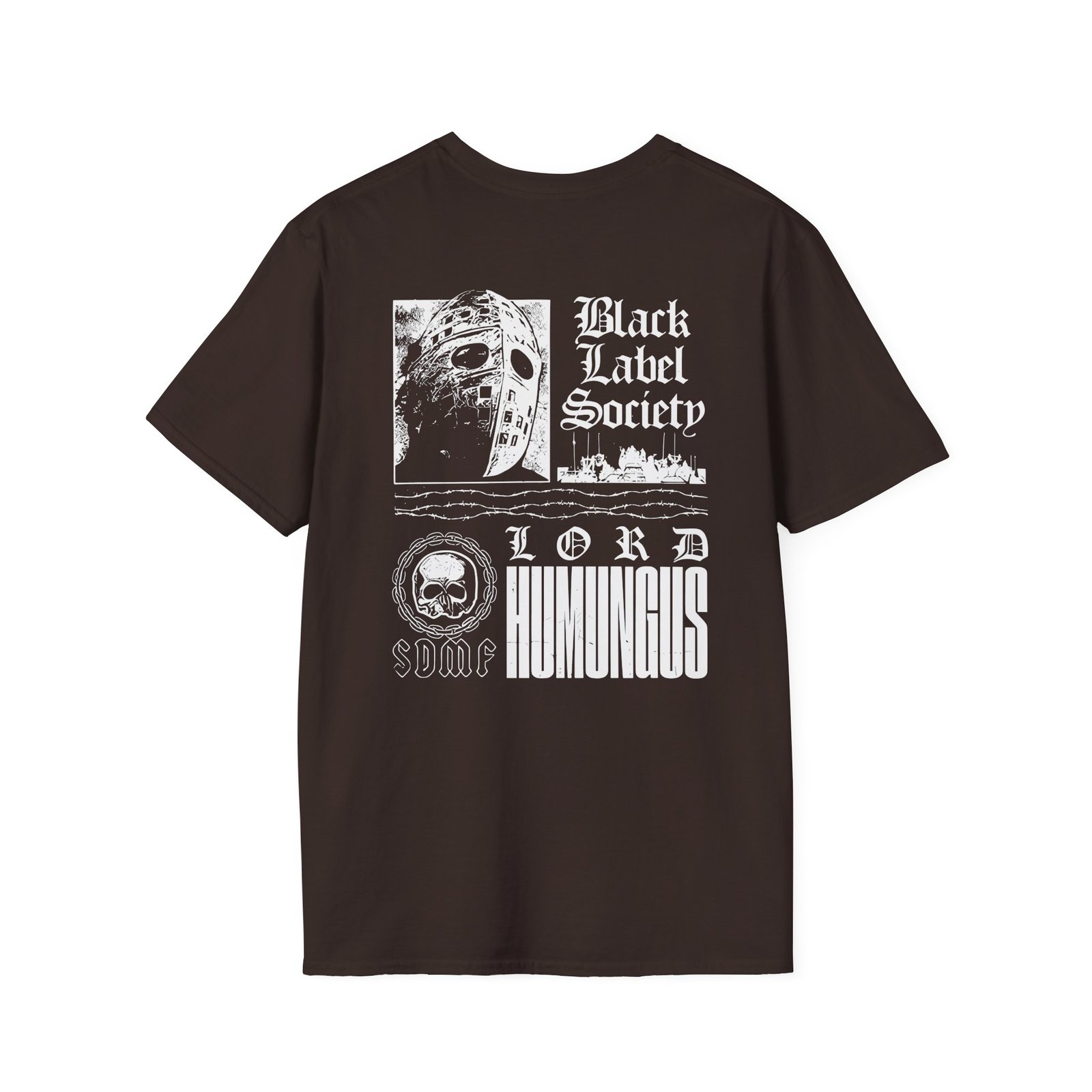 Black Label Society Script Lord Humungus Unisex Softstyle T-shirt