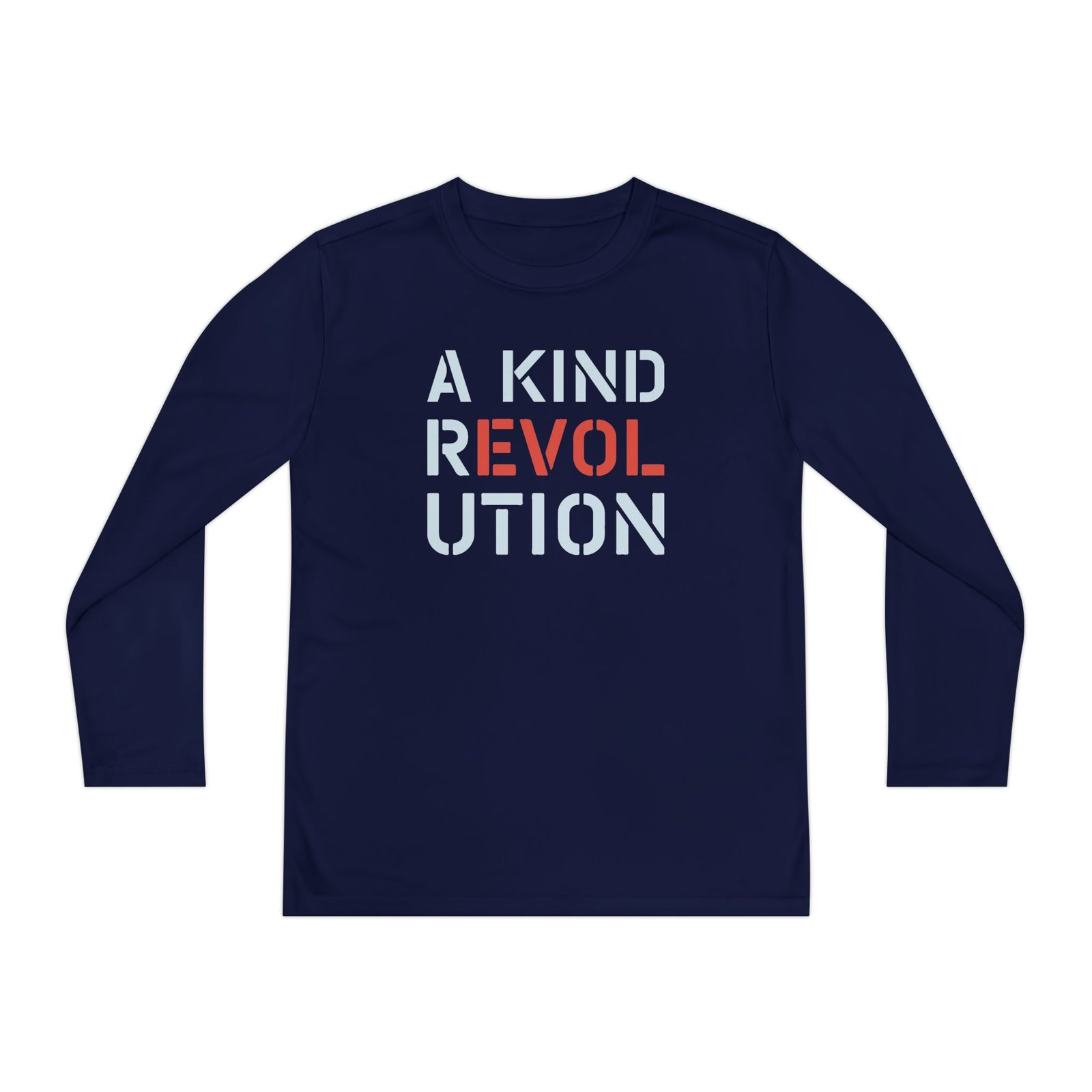 Youth PWL A Kind Revol Ution Long Sleeve Competitor Tee