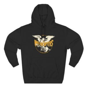 Hellacopters Eagle Three-Panel Fleece Hoodie