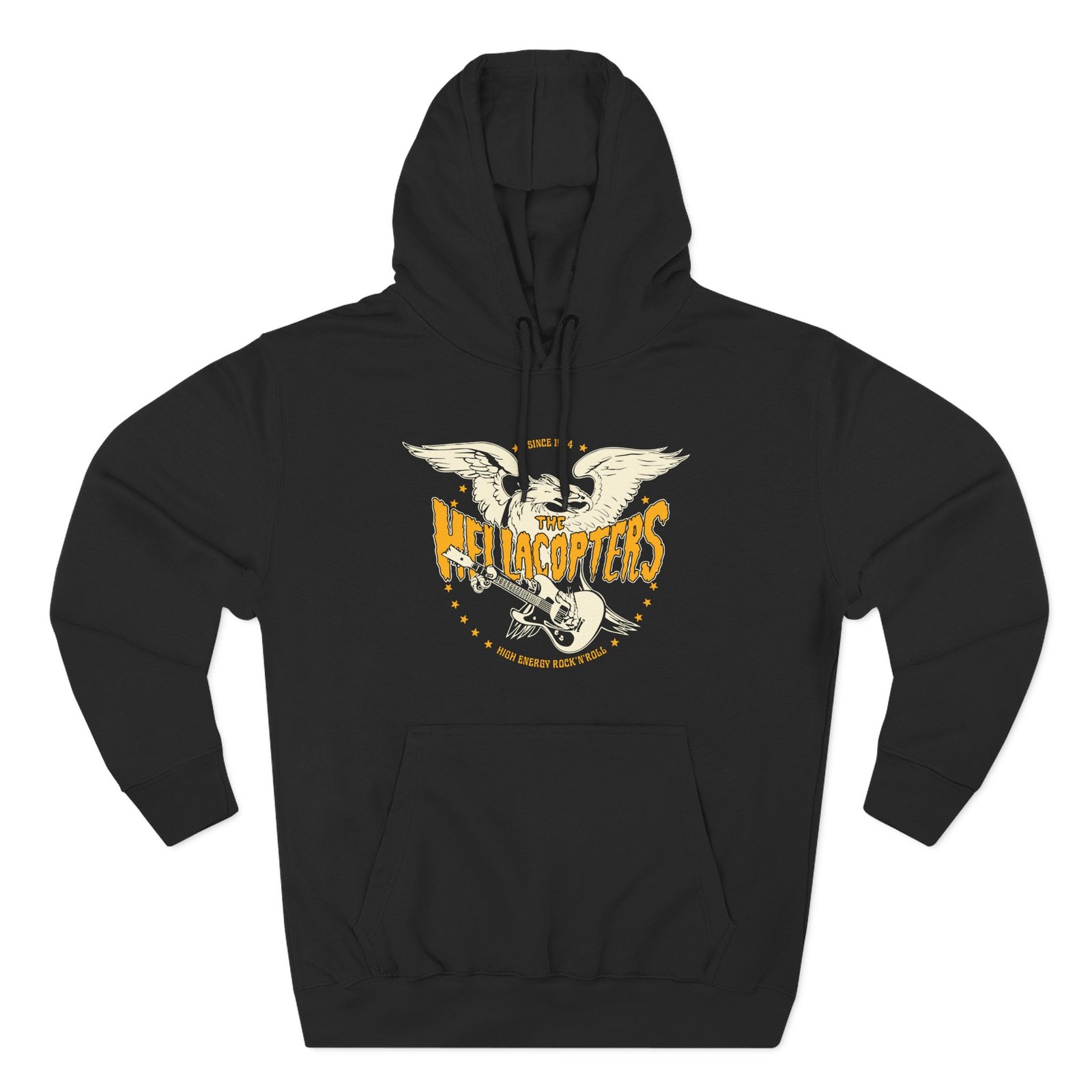 Hellacopters Eagle Three-Panel Fleece Hoodie