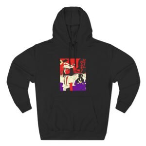 Ena Slide Three-panel Fleece Hoodie