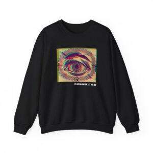 Placebo Glitch Eye Unisex Heavy Blend™ Crewneck Sweatshirt