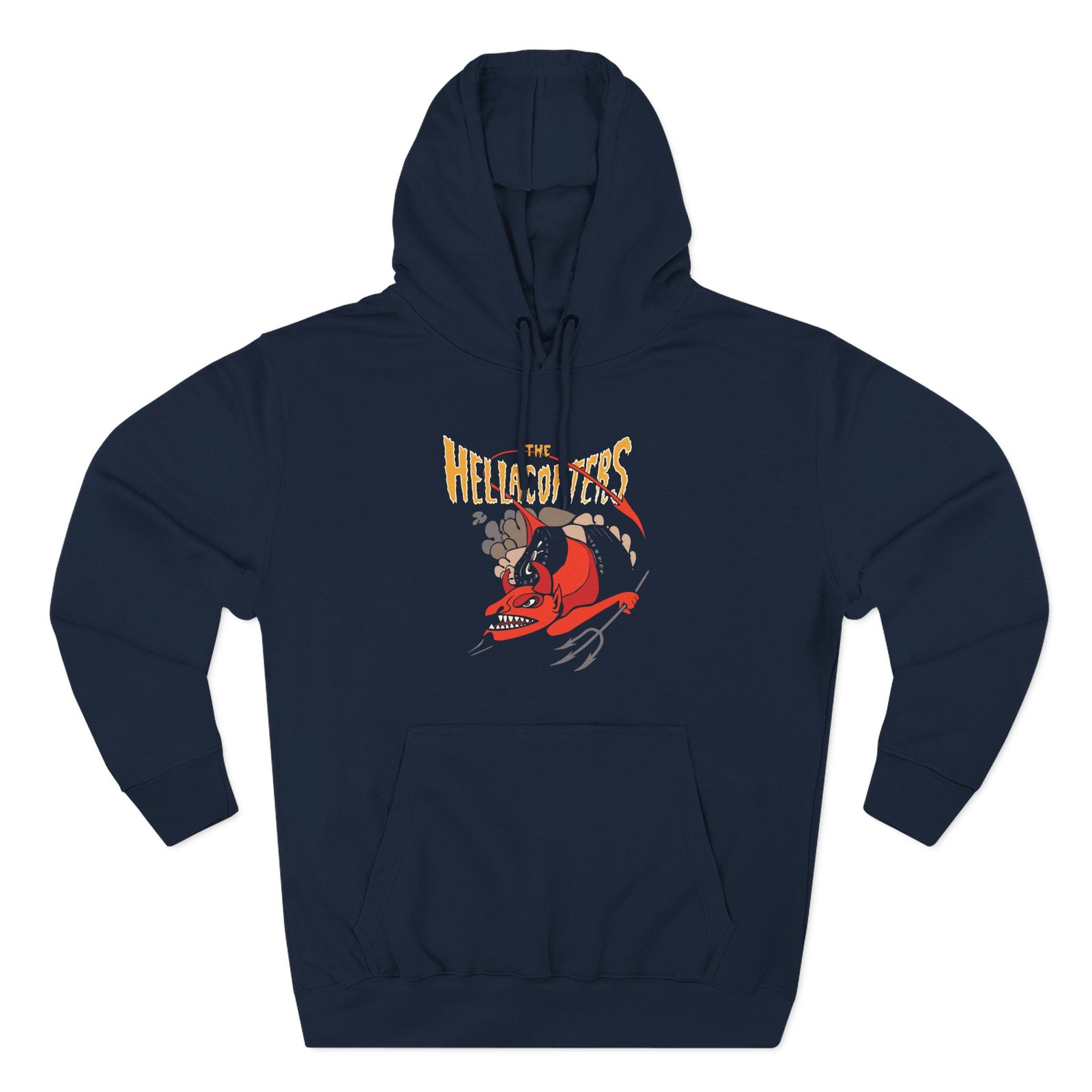 Hellacopters Devil Stole Three-Panel Fleece Hoodie