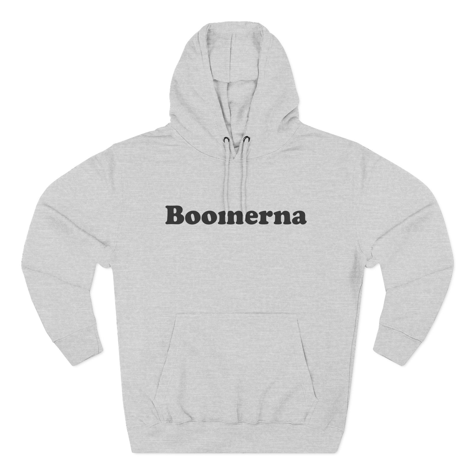 Boomerna Three-Panel Fleece Hoodie
