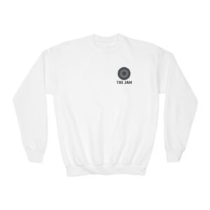 Youth PWL Greyscale Target Logo Crewneck Sweatshirt