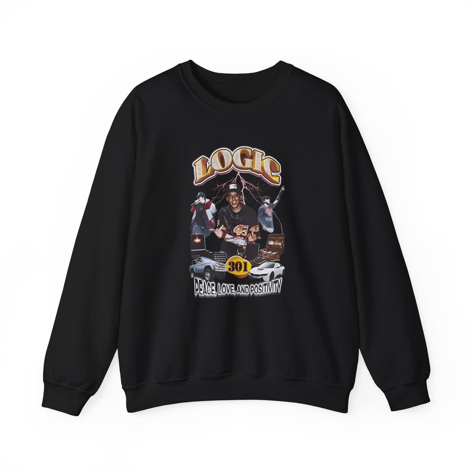 Logic Swap Meet Unisex Heavy Blend™ Crewneck Sweatshirt