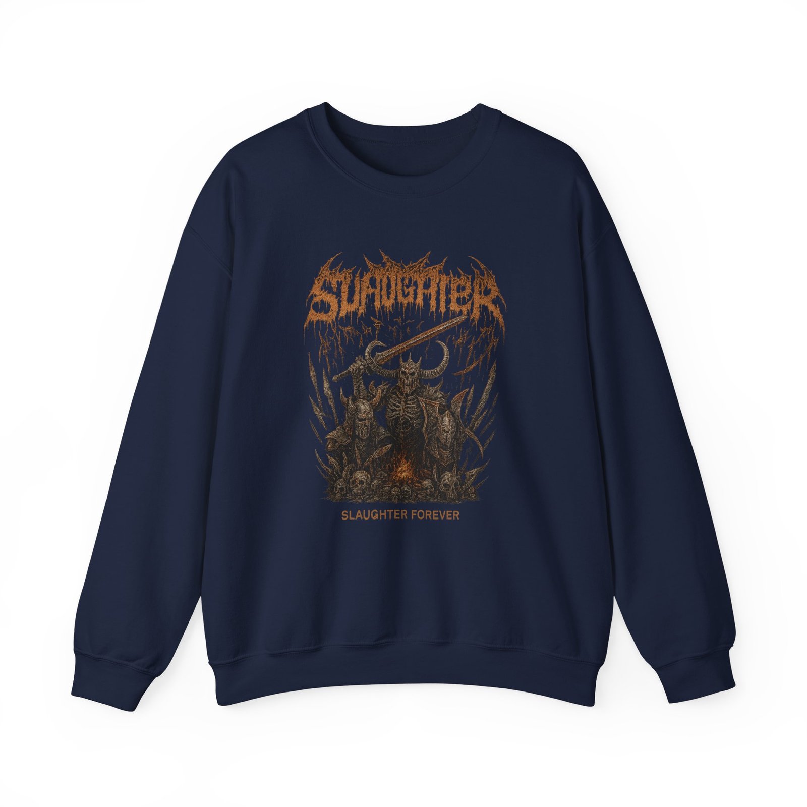 To the Grave Slaughter Forever Unisex Heavy Blend™ Crewneck Sweatshirt