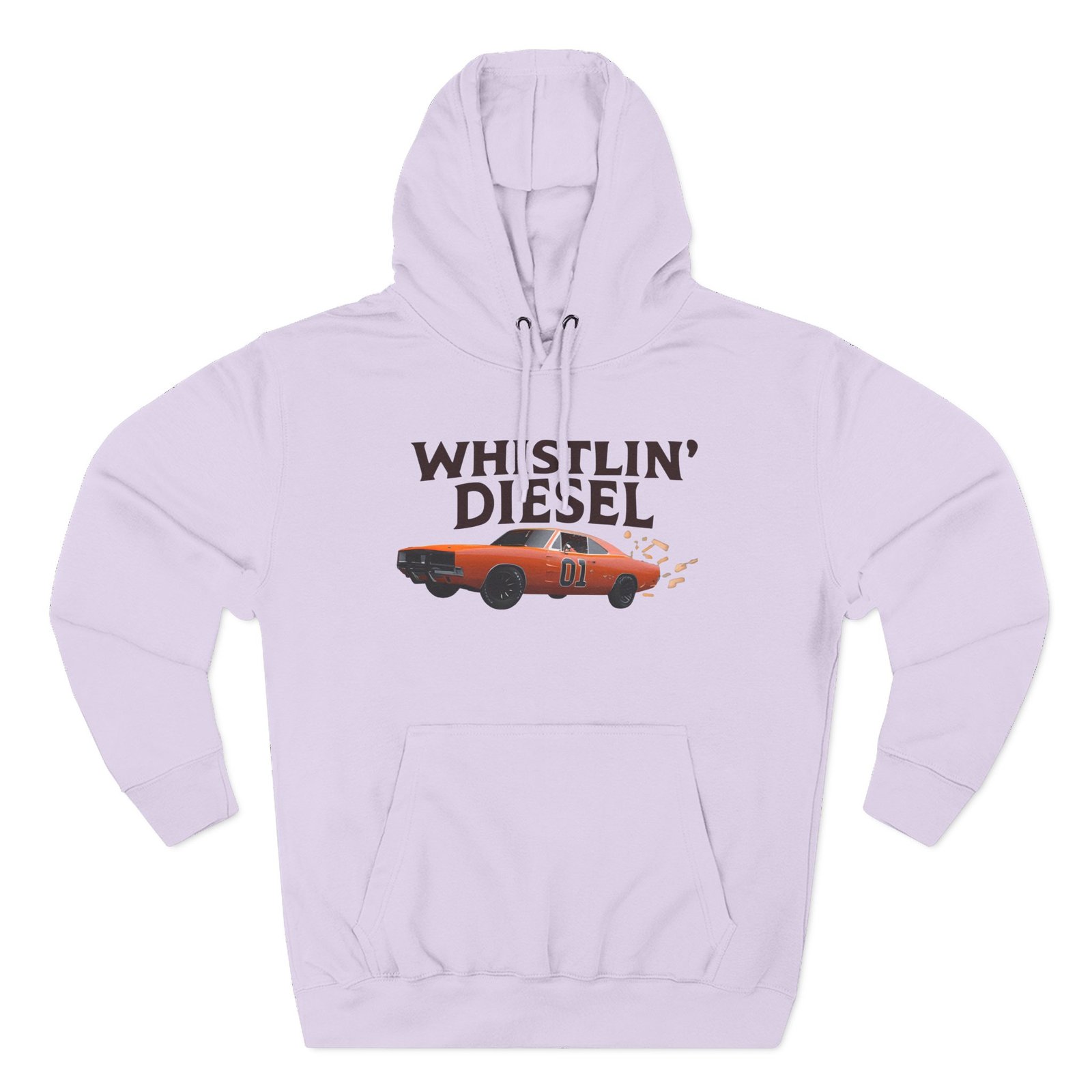 Whistlindiesel Duke Three-Panel Fleece Hoodie
