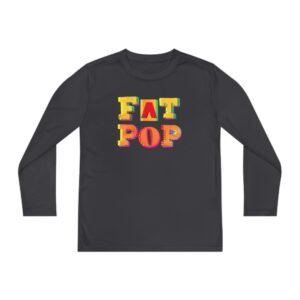 Youth PWL Fat Pop Logo Long Sleeve Competitor Tee