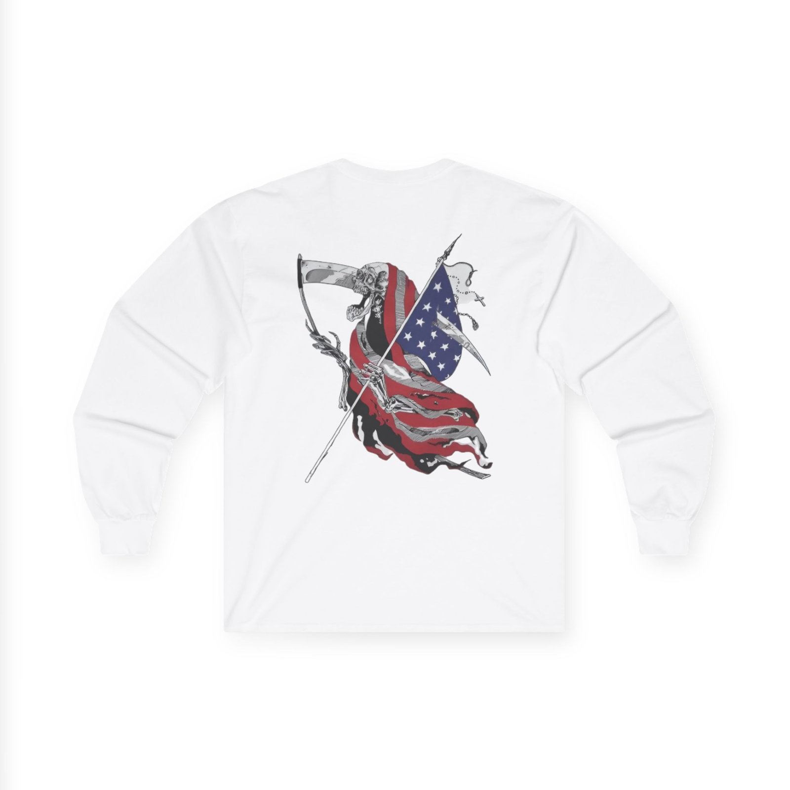 Power Trip American Reaper Unisex Ultra Cotton Long Sleeve Tee