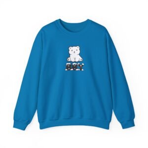 Piper Rockelle Polar Bear Bby Unisex Heavy Blend™ Crewneck Sweatshirt