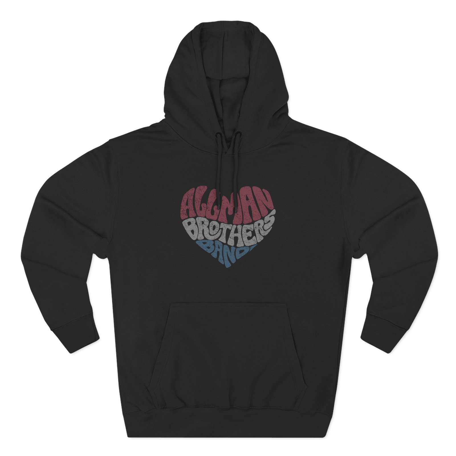 The Allman Brothers Heart Three-Panel Fleece Hoodie