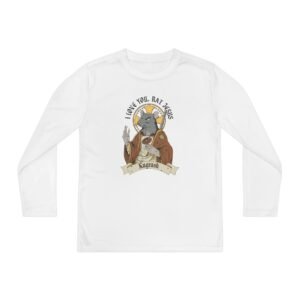 Youth Dropout  Rat Jesus Long Sleeve Competitor Tee